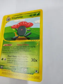 MINT Vileplume 69/165 Pokemon Expedition Base Set Regular Card Grass Poison - Image 2