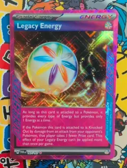 Legacy Energy 167/167 Ace Spec Holo Twilight Masquerade Pokemon Card - Image 1