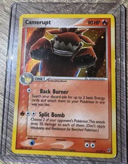 Camerupt 4/107 Holo EX Deoxys Pokemon Trading Card TCG - Image 1