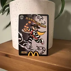 Hamburglar 01/24 Free Cheeseburger Mcdonalds 2026 Trading Card (Unredeemed) 2/4 - Image 1