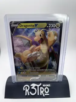 Pokemon Dragonite V 049/078 Pokemon GO Ultra Rare (Full Art) Holo Card NM - Image 1