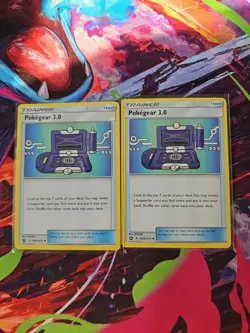 Pokegear 3.0 182b/214 Pokemon Card 2020 Unbroken Bonds Alt Art x2 2x - Image 1