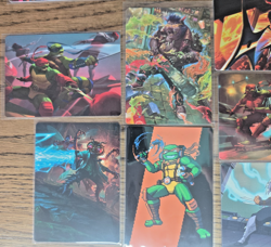 MTG TMNT Art Series Bundle x14 Cards NM including 2 Gold Stamped Cards - Image 3