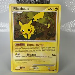 Pokemon Pikachu TCG Mysterious Treasures Common Card 94/123 LP - Image 1