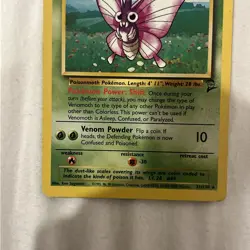 Venomoth 31/130 - Base Set 2 Regular - Vintage Pokemon TCG - MP Card - Image 3