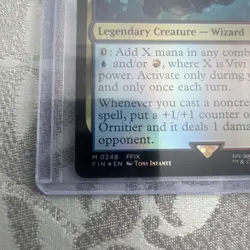 2025 MTG Magic The Gathering Final Fantasy Vivi Ornitier #0248 Card Foil NM - Image 4