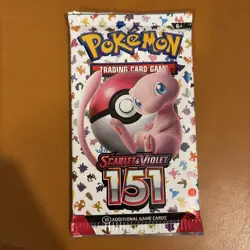 Pokemon TCG Scarlet & Violet 151 Booster Pack English 10 Cards - Image 1
