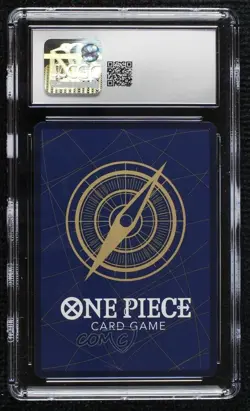 2025 One Piece Card Game: Royal Blood OP10 SEC English Monkey D Luffy CGC 10 - Image 2