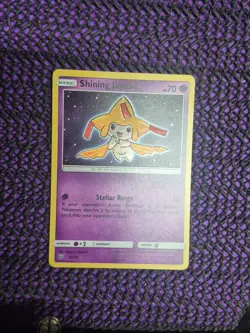 Shining Jirachi 42/73 Shining Legends Holo Rare Card Near Mint NM Condition - Image 1