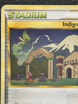 Indigo Plateau 86/102 HGSS Triumphant Stadium Pokemon Card - Image 2