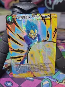 Dragon Ball Super Cards - Vegeta's Final Flash - BT9-133 Near Mint - Image 1
