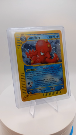 Octillery H20/H32 Aquapolis Reverse RARE Holo Pokemon Card WOTC e-Reader LP 2002 - Image 2