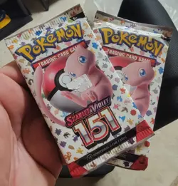 Pokemon Scarlet & Violet 151 English Sealed Booster Packs (2x) 10 Cards Per Pack - Image 1