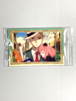 Anya and Loid - S 015 - Spy Family Wafer Sealed Card - Japanese - Image 1