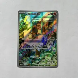 Scarlet & Violet Charmander Full Art Holo 044 Exclusive Promo Card - Image 3