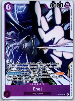 Enel SR Adventure on Kami's Island OP15-060 NM OP Card Foil - Image 1