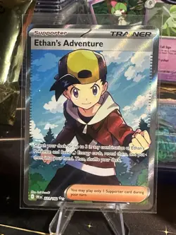 Ethans Adventure Full Art Card 221/182 Destined Rivals Series - Image 1