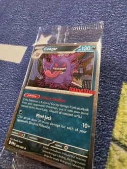 Pokemon TCG Gengar 050/088 Promo Sealed Stamped Gamestop Promo Card - Image 1