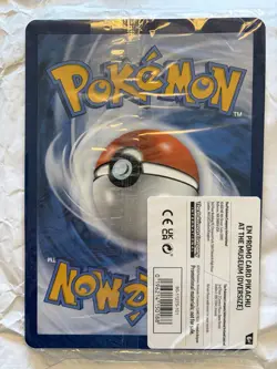 Sealed Pikachu at the museum TCG pokemon card. Will Ship Worldwide 🌍✈🌏 - Image 2
