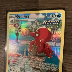 Pokemon Card Octillery Full Art Rare Trainer Gallery Brilliant Stars TG03/TG30 - Image 4