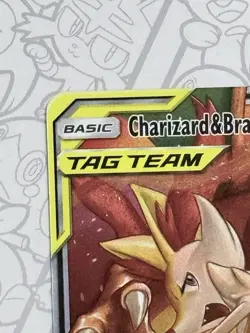 Charizard & Braixen GX 22/236 Sm-Cosmic Eclipse Holo Pokemon Card RAW - Image 4