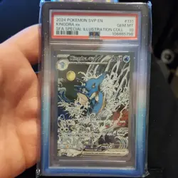 Pokemon Kingdra ex 131 Scarlet & Violet Promo Holo PSA 10 Dragon Card 2024 - Image 1