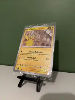 Pokemon TCG Promo Oversized Card - Pikachu at the Museum (Sealed) - UK - Image 1