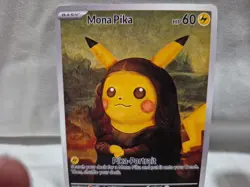Pokemon Inspired Mona Pika Fan Art Card - Image 5