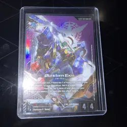 Gundam Exia Alternate Art Foil - ST07-001 LR+ - Gundam TCG Card Game - Image 1