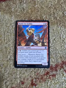 Battle Cry Goblin 132 Adventures in the Forgotten Realms MTG Magic The Gathering - Image 1