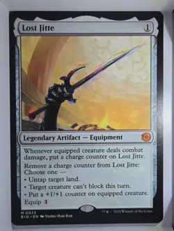 Lost Jitte - M23 - MTG - Outlaws of Thunder Junction (BIG) - Image 1