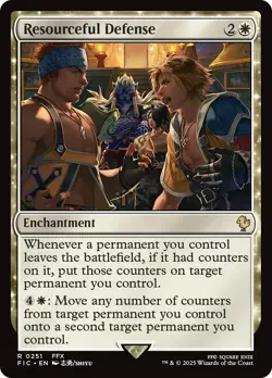 Resourceful Defense [FINAL FANTASY Commander] Magic MTG - Image 1