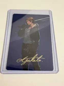 MTG Final Fantasy Squall Art Series Gold Stamped 47/53 - Image 1