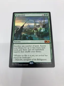 Scapeshift (Non-Foil) - 201/280 - Core Set 2019 - MTG - NM - Land Tutor - Image 1