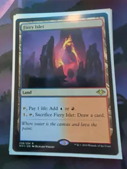 Magic the Gathering Fiery Islet Modern Horizons 238 Near Mint - Image 1