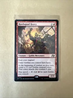 MTG Howlsquad Heavy DFT 0134 R NM Regular - Image 1