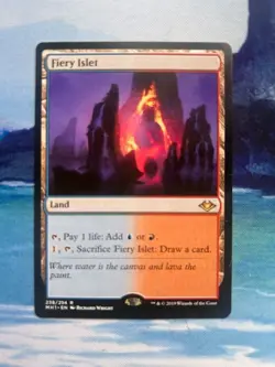 Magic the Gathering Fiery Islet Modern Horizons 238 Near Mint - Image 1