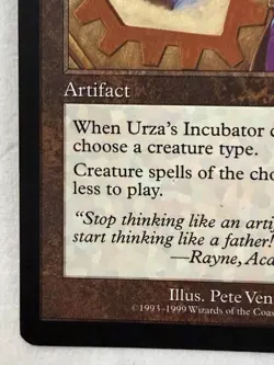 Urza's Incubator Urza's Destiny MTG Regular Lightly Played - Image 4