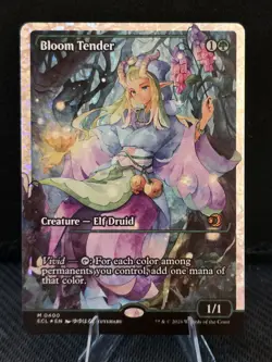 Bloom Tender (0400) (Showcase) (Fracture Foil) Lorwyn Eclipsed Foil - Image 1
