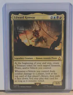 Edward Kenway Mythic Assassin Pirate Assassins Creed Magic the Gathering CCG - Image 1