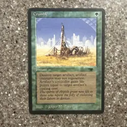 Crumble Antiquities # Magic the Gathering Common NM/M - Image 1