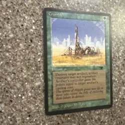 Crumble Antiquities # Magic the Gathering Common NM/M - Image 2