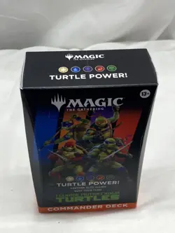 Magic The Gathering Teenage Mutant Ninja Turtles Commander Deck Turtle Power New - Image 5
