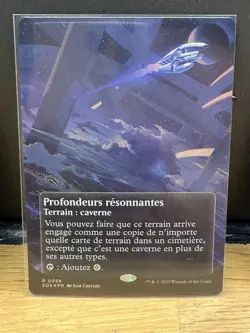 MTG EOS Poster Stellar Sights 58 - Echoing Deeps FOIL FR - NM French - Image 1