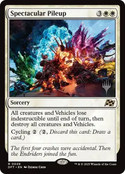 Spectacular Pileup - Promo - Aetherdrift - MTG - Image 1