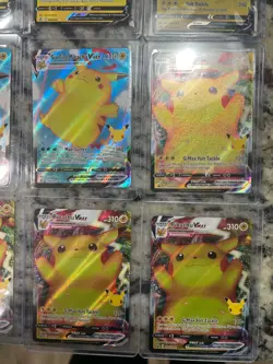 Pokemon Celebrations Pikachu 24 card lot- RARE VMax, Promo, and V - Image 2