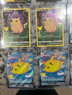 Pokemon Celebrations Pikachu 24 card lot- RARE VMax, Promo, and V - Image 4