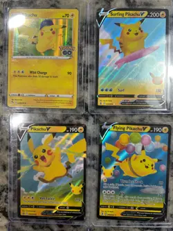 Pokemon Celebrations Pikachu 24 card lot- RARE VMax, Promo, and V - Image 5
