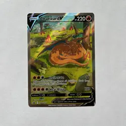 Charizard V SWSH260 Alternate Art Full Art Holo Promo Pokemon Card - Image 1