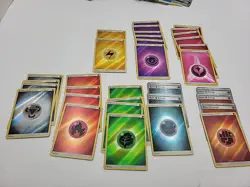 Pokemon Holo Energy Lot (33 Cards) – Mixed Types – 2017, 2023 - Image 1